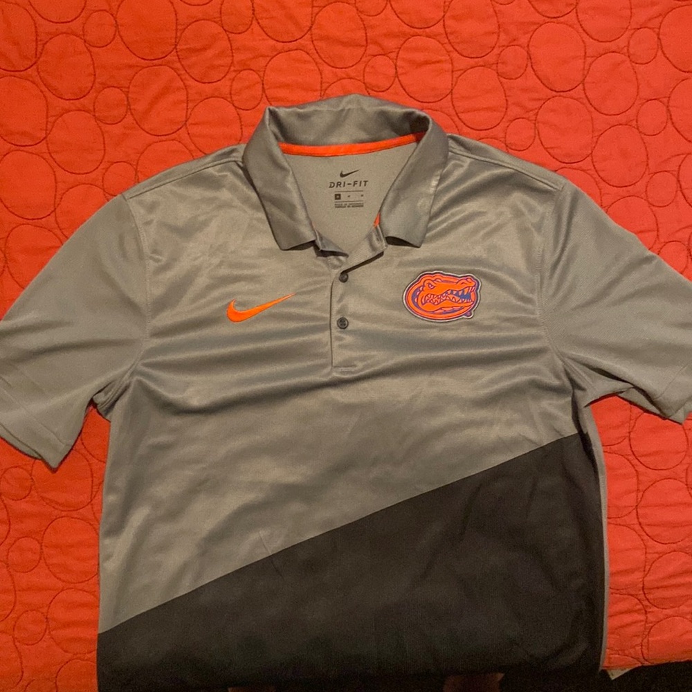 Mens M Gator Nike Polo (Dri-fit)